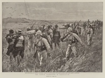Die französische Expedition in Madagaskar